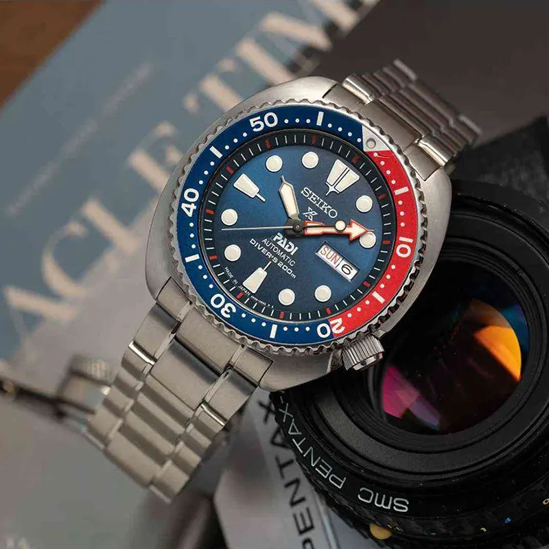 Seiko Prospex Pepsi Sea Padi Blue Dial Men's Watch- SRPE99K1